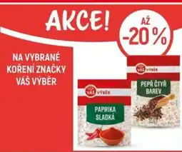 Globus Na vybrané koření značky váš výběr nabídka