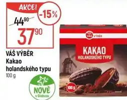 Globus VÁŠ VÝBĚR Kakao holandského typu nabídka