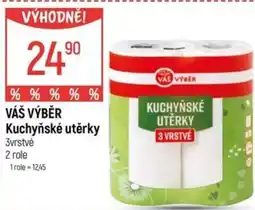 Globus VÁŠ VÝBĚR Kuchyňské utěrky nabídka