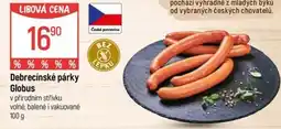 Globus Debrecínské párky Globus nabídka