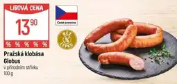 Globus Pražská klobása Globus nabídka