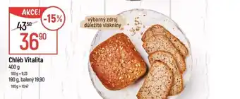 Globus Chléb Vitalita nabídka