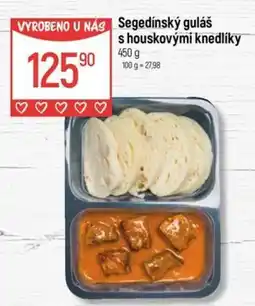 Globus Segedínský guláš s houskovými knedlíky nabídka