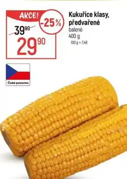 Globus Kukuřice klasy, předvařené nabídka