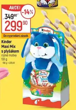 Globus Kinder Maxi Mix s plyšákem nabídka