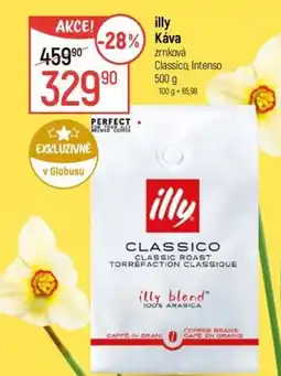 Globus illy Káva nabídka
