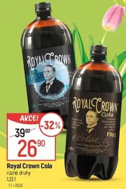 Globus Royal Crown Cola nabídka