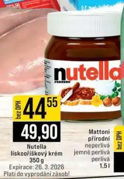Jip Nutella nabídka