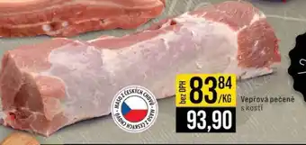 Jip Vepřová pečeně s kostí nabídka