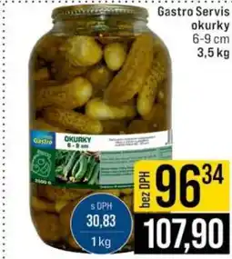 Jip Gastro Servis okurky nabídka