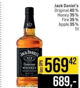 Jip Jack Daniel‘s nabídka