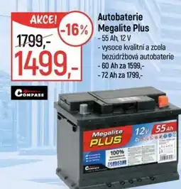 Globus Autobaterie Megalite Plus nabídka