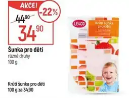 Globus Šunka pro děti nabídka