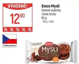 Globus Emco Mysli Ovesné sušenky nabídka