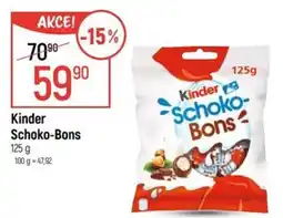 Globus Kinder Schoko- Bons nabídka