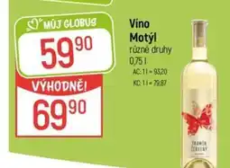 Globus Víno Motýl nabídka