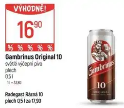 Globus Gambrinus Original 10 nabídka