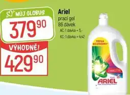 Globus Ariel prací gel 86 dávek nabídka