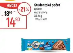 Globus Studentská pečeť oplatka nabídka