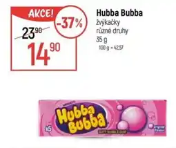 Globus Hubba Bubba žvýkačky nabídka