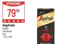 Globus Segafredo kapsle nabídka