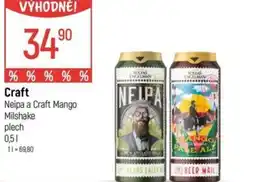 Globus Craft Neipa a Craft Mango Milshake nabídka
