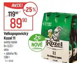 Globus Velkopopovický Kozel 11 nabídka
