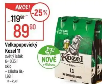 Globus Velkopopovický Kozel 11 nabídka