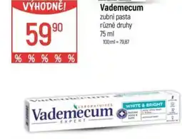 Globus Vademecum zubní pasta nabídka