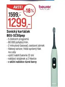 Globus Sonický kartáček BEU-SC50pep nabídka