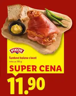 Lidl Šunkové koleno s kostí, cena za nabídka