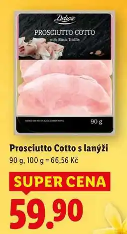 Lidl Prosciutto Cotto s lanýži nabídka