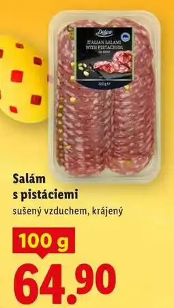 Lidl Salám s pistáciemi nabídka