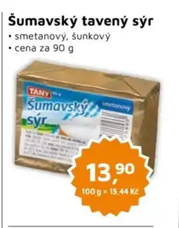 Můjobchod Šumavský tavený sýr nabídka