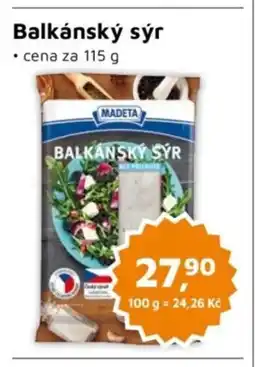 Můjobchod MADETA Balkánský sýr nabídka
