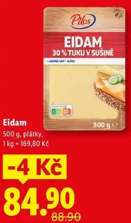 Lidl Eidam nabídka