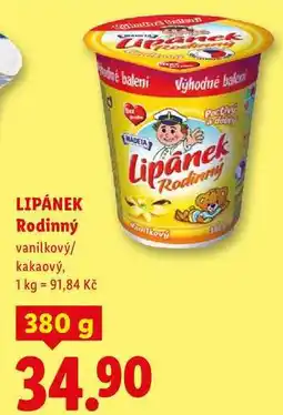 Lidl LIPÁNEK Rodinný nabídka