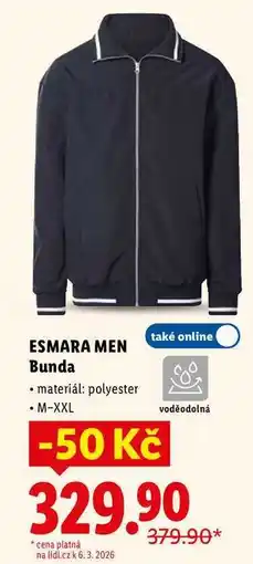 Lidl ESMARA MEN Bunda nabídka