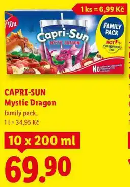 Lidl CAPRI-SUN Mystic Dragon nabídka