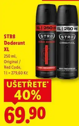 Lidl STR8 Deodorant XL nabídka