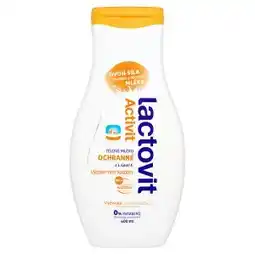 Lidl Lactovit Activit Ochranné tělové mléko 400ml nabídka