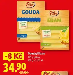 Lidl Gouda/Eidam nabídka