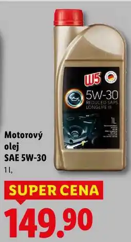 Lidl Motorový olej SAE 5W-30 nabídka