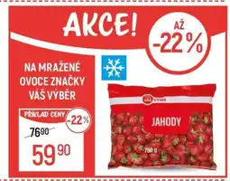 Globus Mražené ovoce značky Váš Výběr nabídka