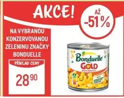 Globus Bonduelle Gold Zelenina nabídka