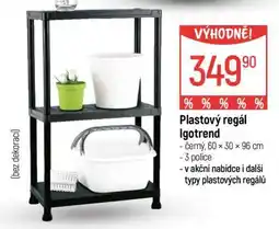 Globus Plastový regál Igotrend nabídka