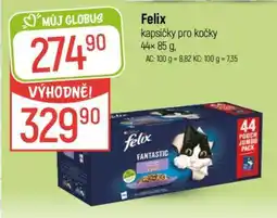 Globus Felix kapsičky pro kočky 44x85 g nabídka