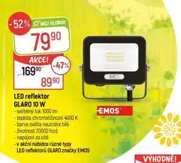 Globus LED reflektor GLARO 10 W nabídka