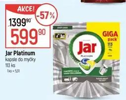 Globus Jar Platinum kapsle do myčky 113 ks nabídka