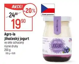 Globus Agro-la Jihočeský jogurt nabídka